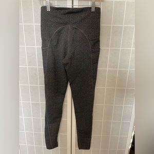 CHAMPION Women Leggings Workout Yoga Rise Gray Size Small.